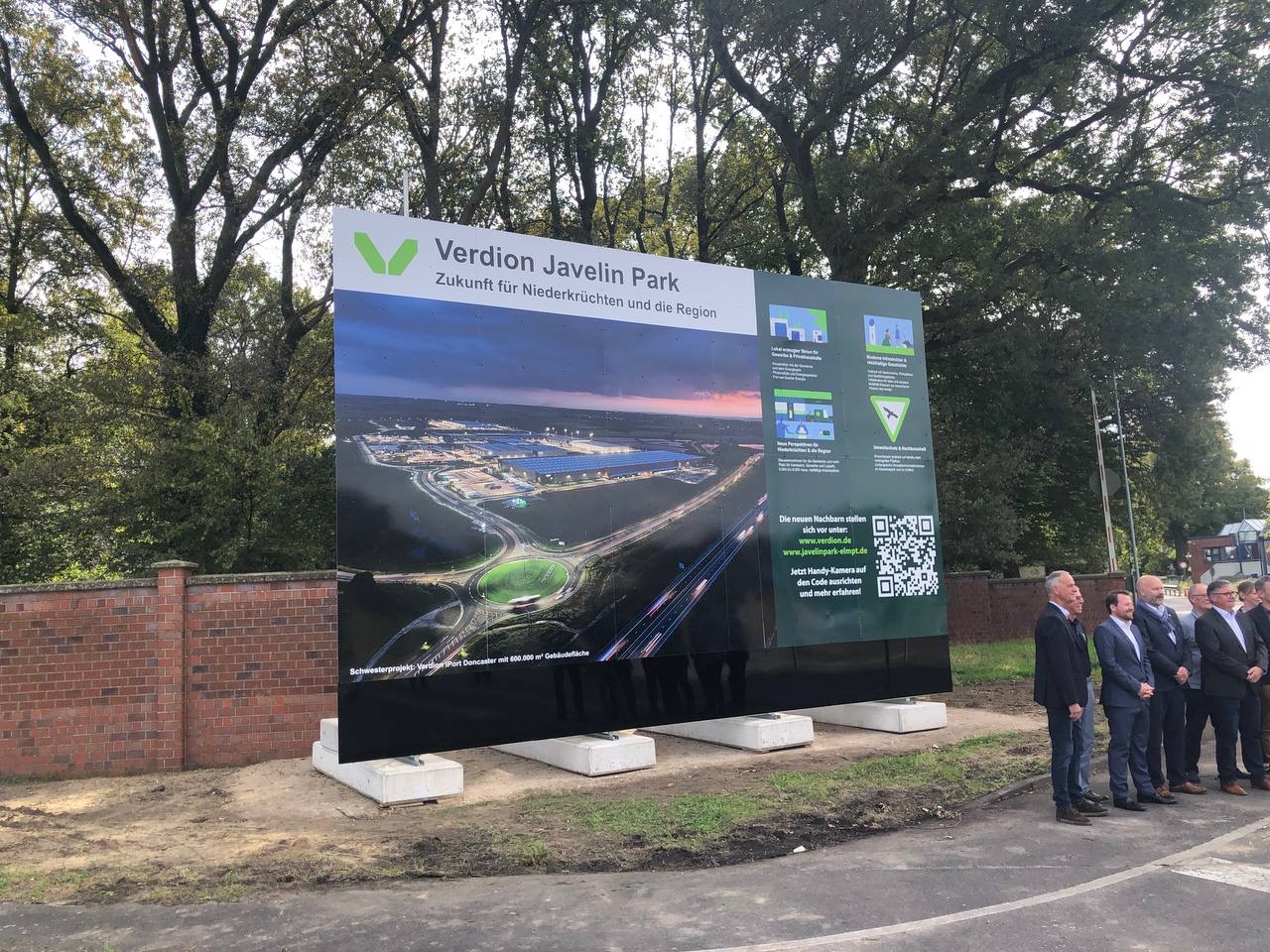 onthulling bouwbord Javelin Park Elmpt (2)