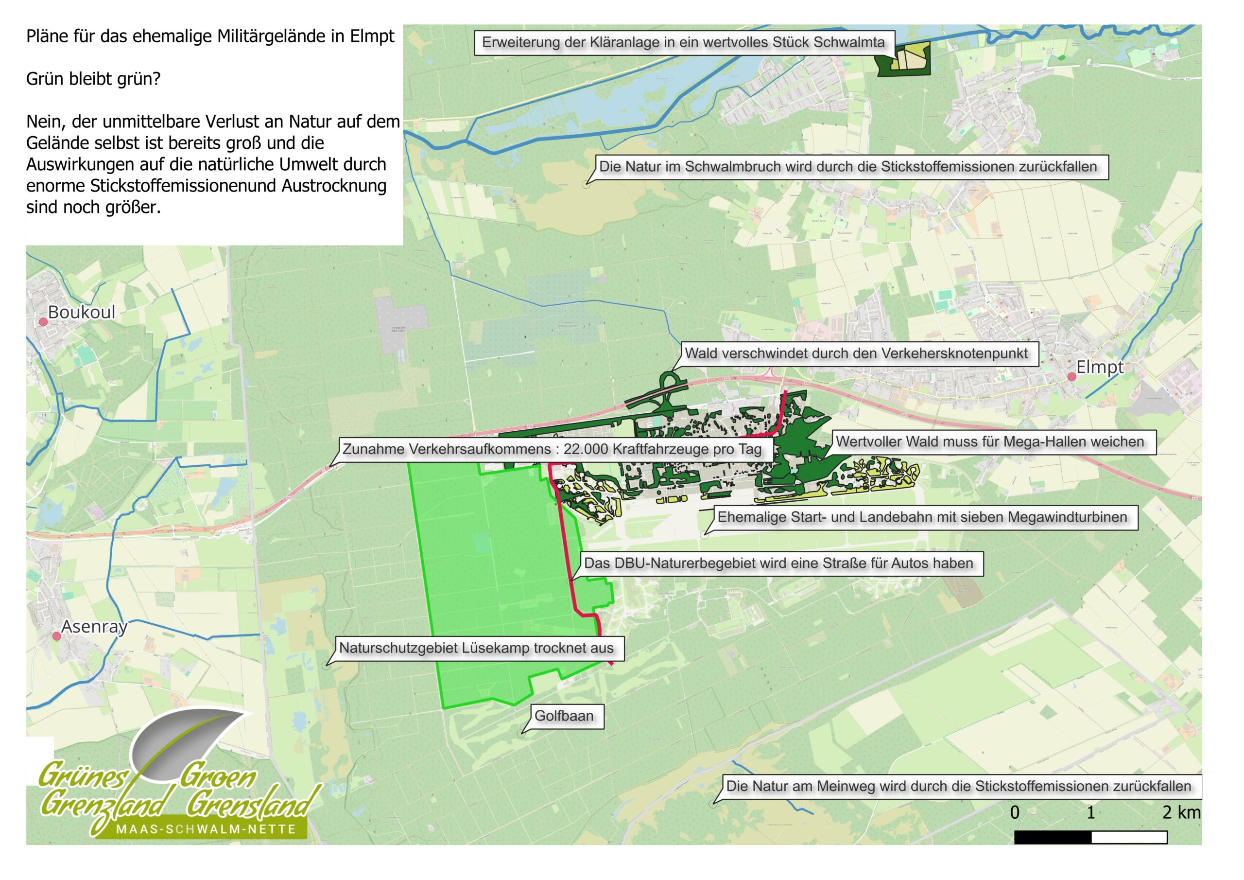 LB 1.2. Elmpter Wald Groen blijft niet groen