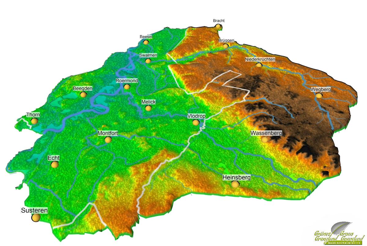 Maasterrassen 3D model HHeijnen