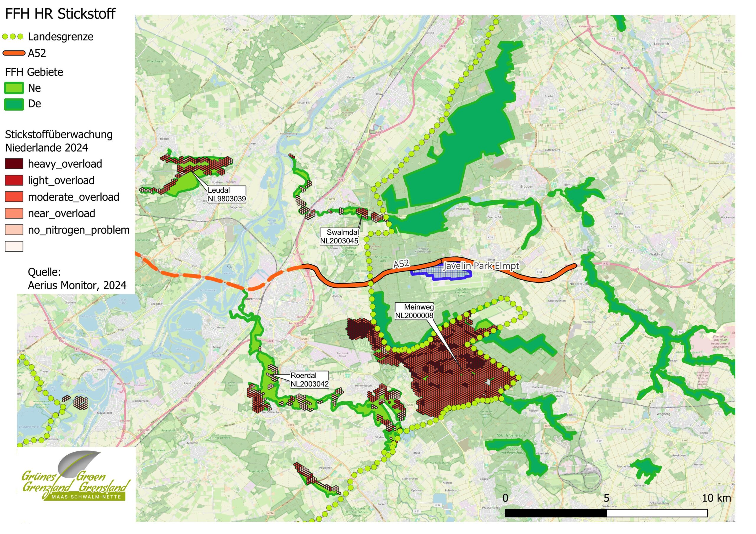 GrGr FFH NL Aerius Stickstoff Emfindlichkeit